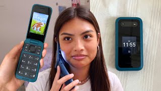 gen z uses a FLIP PHONE for a week  get well series ep 1 [upl. by Prince]