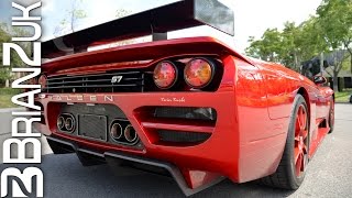 Saleen S7 Twin Turbo Competition Start and Rev [upl. by Akirre64]