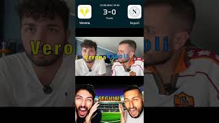 🔮 VeronaNapoli 30 👀 verona sscnapoli seriea calcio football perte neiperte [upl. by Euridice]