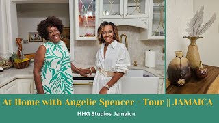 At Home with Angelie Spencer  Home Tour  JAMAICA [upl. by Oirasec821]