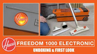 Hoover S4090 Freedom 1000 Electronic Vacuum Cleaner Unboxing amp First Look [upl. by Raknahs]