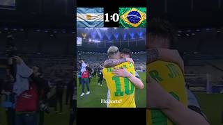 Argentina Vs Brazil Final Copa America 2021 Highlights 🇦🇷🤯🇧🇷 shorts football viralshorts [upl. by Ulrike545]