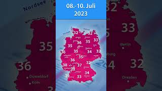 Extreme Hitzewelle ab 06 Juli 2023 ☀️🥵 [upl. by Teillo]