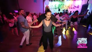 SuperMario amp Dj Cycy dancing in Rovinj Croatian Summer Salsa Festival 2018 [upl. by Lotsirb]