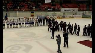 Japan U20 Ice Hockey Team Does Gangnam Style [upl. by Llenrrad]