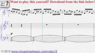 Kreislers Praeludium and Allegro piano and violin sheet music  Video Score [upl. by Anniahs367]