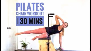 Pilates Chair Workout  30 Minutes [upl. by Im761]