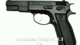 CZ CZ 85 COMBAT 9mm Luger Pistol Full Specs Tech Details [upl. by Atiran]