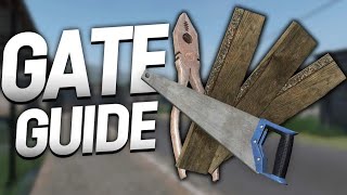 How to Build Gate In Dayz2024New [upl. by Araldo]