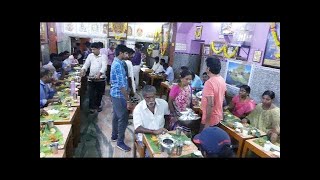 Cheapest Subbayya Gari Hotel Unlimited Meals Healthy Indian Street food Streetfood kakinada [upl. by Ardin475]