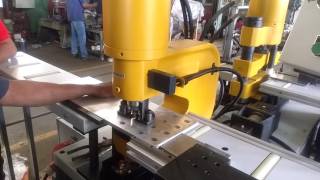 Arco Whitney Bus Bar Punching With Auto Stopper Al [upl. by Mic]