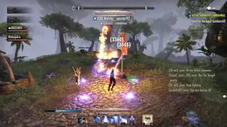 Magicka Sorcerer Duels Infernal Guardian One Tamriel ESO [upl. by Idaline766]