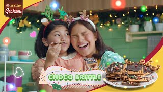 Enjoy the spreadtaculous holiday with MY San Grahams Choco Brittle [upl. by Iot629]