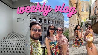 🌸La Dolce Vita romana Weekly Vlog  Gemmina [upl. by Aleak]