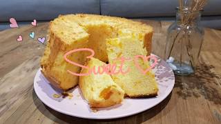 Cheddar cheese chiffon cake recipe 체다치즈 쉬폰케이크 레시피 [upl. by Lysander]