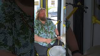 Music In Transit  Busmans Holiday Short music bus liveband brassband indiana bloomington [upl. by Koran]