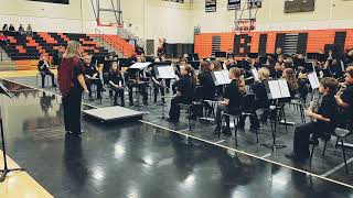 LAM Burkburnett Middle School Winter 2023 Band Concert [upl. by Conlin683]