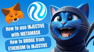 How to Use Injective with a Metamask Wallet amp bridge from Ethereum to Injective [upl. by Yttisahc]