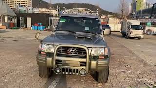 HYUNDAI GALLOPER 4X4 TCI YU388901 [upl. by Rabi]