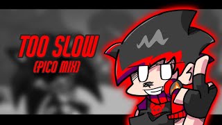 FNF  Too Slow Pico Mix  SonicExe VS Dark [upl. by Gnaig]