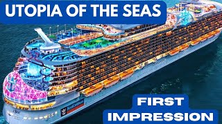 Utopia of the Seas 9124 Our First Impression What We Really Think [upl. by Ennaehr]