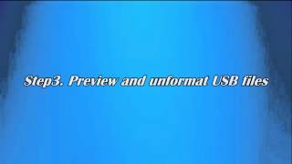 Unformat USB How to Recover Files from Formatted USB [upl. by Haret]