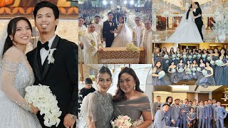 Full Video WEDDING Kasal nina Cong TV and Viy Cortez [upl. by Muraida]