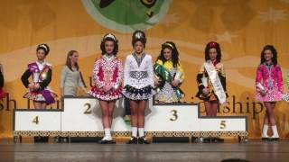 Intermediate Girls 13 years presentation  2016 Australian Irish Dancing Championships [upl. by Alidus865]