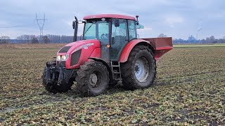 Nawozy 2024 Zetor Forterra 135 Rauch Mds 732M [upl. by Ahsinnek]