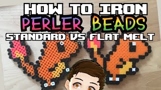 How to Iron Perler Beads Standard VS Flat Melt [upl. by Idnaj844]