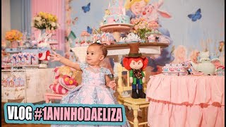 VLOG FESTA DE 1 ANO DA ELIZA  Kathy Castricini [upl. by Maleki736]