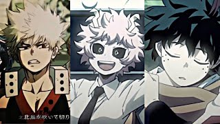 MHA Edits That Are Just Beautiful  TikTok Edit Compilation [upl. by Ledah]