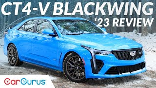 Cadillac CT4V Blackwing Review [upl. by Primrosa]