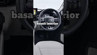 Citroen basalt  interior Reveald shortsfeed shorts [upl. by Ellehcar]