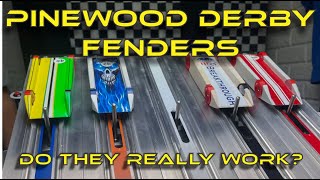 Pinewood Derby Fenders and Air shields [upl. by Sedgewick378]