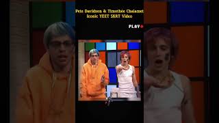 YEET SKRT Iconic Pete Davidson  Timothée Chalamet Rap 🎤🔥😂 funny snl rap [upl. by Ariamoy]