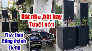 DÀN ÂM THANH HAY GIAO LIÊN TỤC CHƠI TẾT TUYỆT HẾT BÀI  KHÔNG KÉN NGƯỜI MN3360 LH 0932669768 [upl. by Ahtenek]