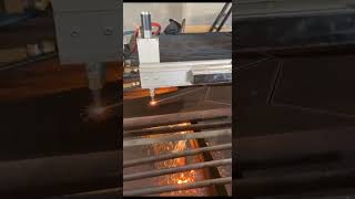 Cutting Thick Metal With Acetylene And Plasma Cutter [upl. by Laeynad251]