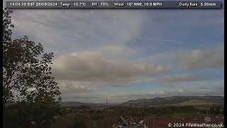 26 September 2024  Lochgelly WeatherCam Timelapse [upl. by Mcdowell]