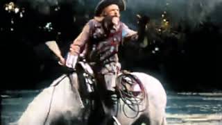 History Recolored  1908  Buffalo Bill Cody and His Wild West Show and camping Footage [upl. by Fabiano]