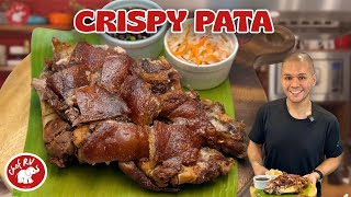 CHEF RV’s HOMEMADE CRISPY PATA [upl. by Nospmoht694]