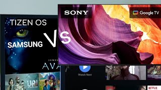 Sony Google tv 32W830 vs Samsung Tizen tv 32T4310 [upl. by Enialahs]