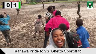 HIGHLIGHTS  Kahawa Pride fc vs Ghetto Sportiff fc 01 [upl. by Gunner4]