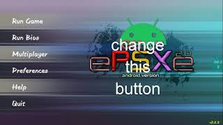 How to change button style  in epsxe emulator PS1 emulator [upl. by Trilbie540]