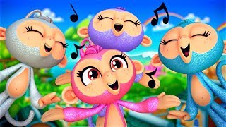 Fingerlings Tales  Happy Singing in Melody Village  Kids Cartoons [upl. by Ariaz973]