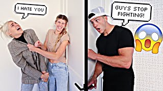 Fighting With My Sister With Door Locked Prank On Husband [upl. by Akcired763]