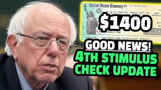 Fourth Stimulus Check 2024 Update  1400 4th Stimulus Check Social Security SSDI SSI Low Income [upl. by Samoht44]