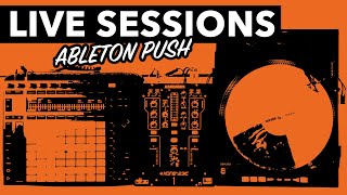 Crossfader Live Sessions  Episode 1  Ableton Push vs Serato DJ [upl. by Vallo231]