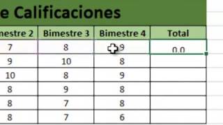 Boleta de Calificaciones Excel [upl. by Orly]