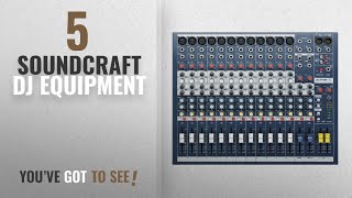 Soundcraft Dj Equipment 2018 Soundcraft EPM12 HighPerformance 12Channel Audio Mixer [upl. by Isidro]